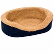 Aspen Pet Lounger Asst Plush/Suede (23" x 17" x 7") - Assorted Colors