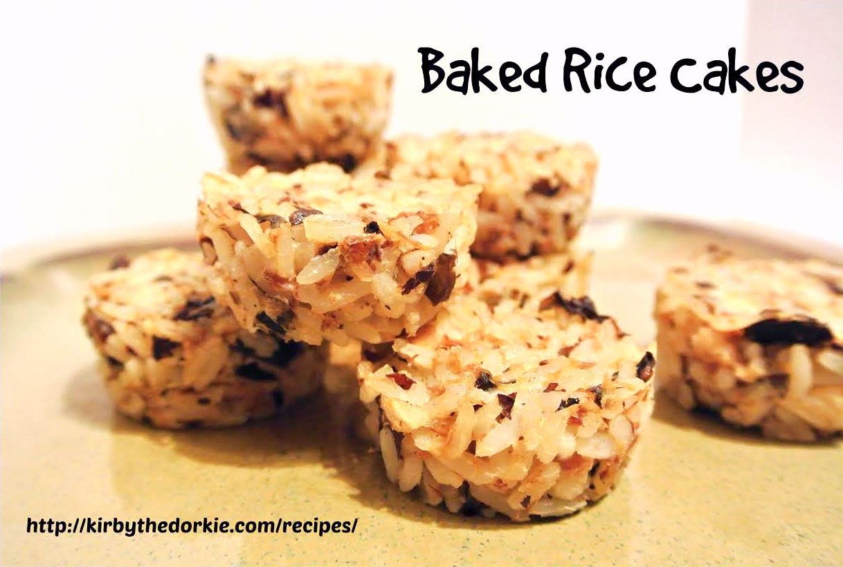 Baked Rice Cakes Recipe For Dogs