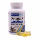 BalanceEFA Omega 3 Plus Vitamins for Small Dogs and Cats, 60 Soft Gel Capsules