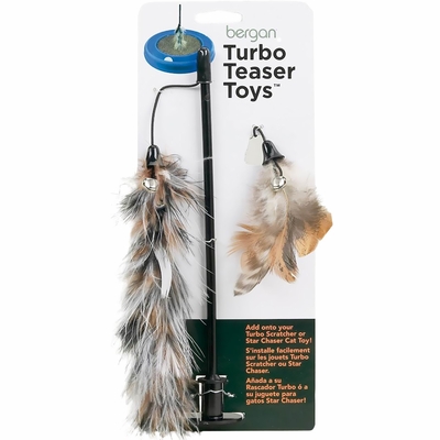 BERGAN-TURBO-CAT-TEASER-TOY-BROWN
