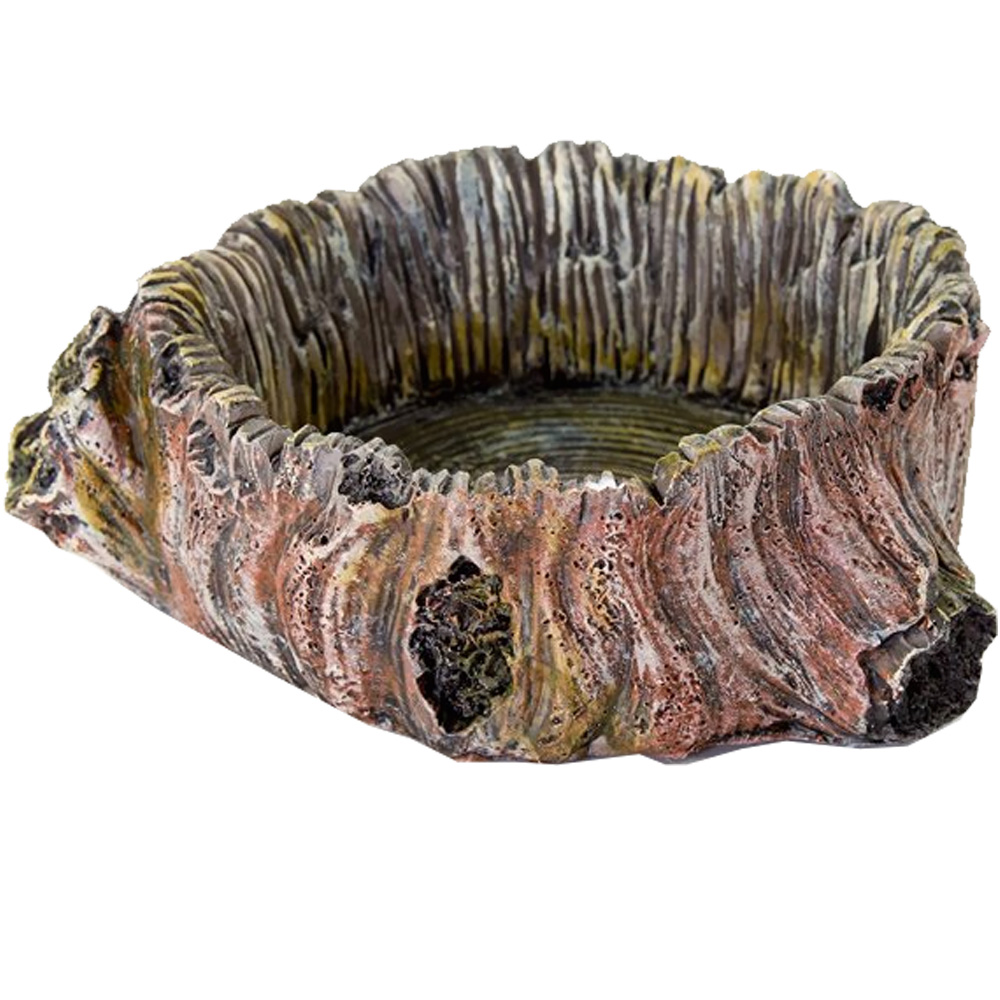 BioBubble Decorative Stump Bowl - Large (3.75" x 3.75" x 1.35") BioBubble Decorative Stump Bowl - Large (3.75" x 3.75" x 1.35")