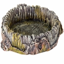 BioBubble Decorative Stump Bowl - Small (5" x 4" x 9")