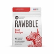 BIXBI DOG RAWBBLE BEEF FD 12OZ