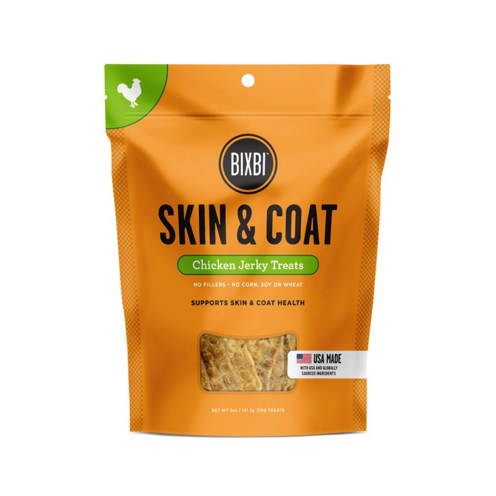 BIXBI-DOG-SKIN-COAT-JERKY-CHICKEN-TREAT-5OZ