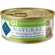Blue Buffalo Natural Veterinary Diet - GI Gastrointestinal Support Canned Cat Food (24-pack)