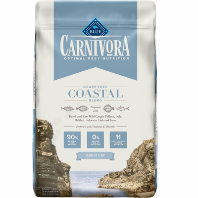 BLUE-CARNIVORA-COASTAL-BLEND-GRAIN-FREE-ADULT-CATS-10LB