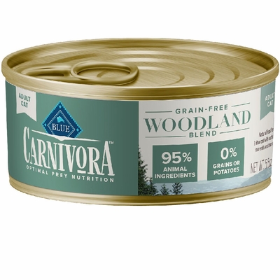 BLUE-CARNIVORA-WOODLAND-BLEND-ADULT-CATS-CANNED-FOOD-24X5-5-OZ