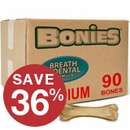 BONIES Natural Dental Health BULK BOX MEDIUM (90 Bones)