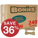 BONIES Natural Dental Health BULK BOX MINI (240 Bones)