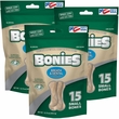BONIES" Natural Dental Health Multi-Pack SMALL 3-PACK (45 Bones)