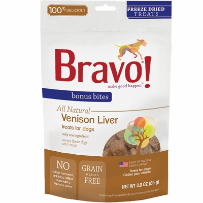 BRAVO-BONUS-BITES-FREEZE-DRIED-VENISON-LIVER-DOG-TREATS-3OZ