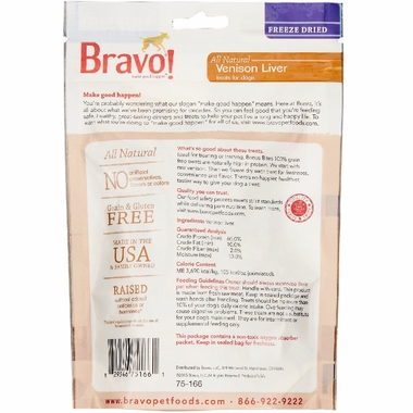 BRAVO-BONUS-BITES-FREEZE-DRIED-VENISON-LIVER-DOG-TREATS-3OZ