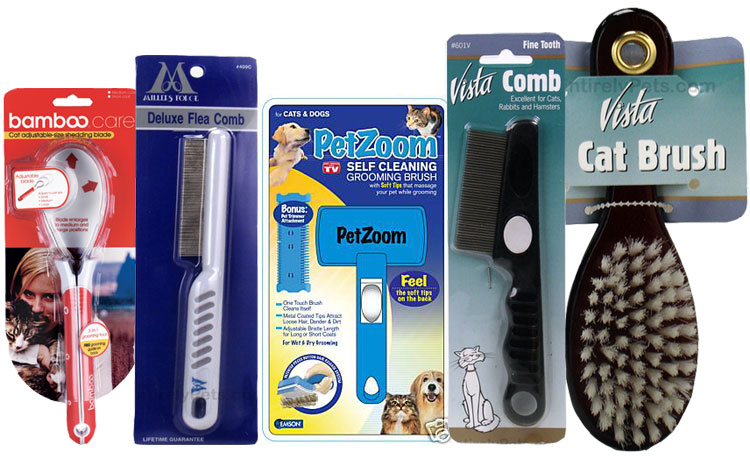 Brushes & Deshedding Tools for Cats