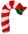 Candy Cane Plush Dog Toy