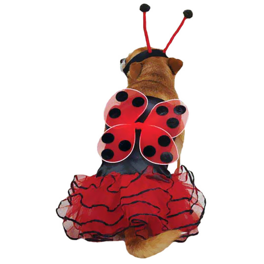CASUAL-CANINE-LUCKY-BUG-COSTUME-RED-XSMALL