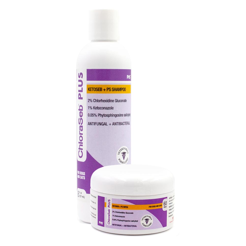 ChloraSeb Plus Wipes & Shampoos