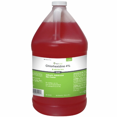 CHLORHEXIDINE-4-SCRUB-ALOEVERA-1GAL