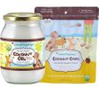CocoTherapy Coconut Oil (16 oz) + Coconut Chips Bundle