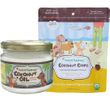 CocoTherapy Coconut Oil (8 oz) + Coconut Chips Bundle