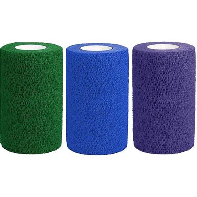 Cohesiant Wrap Bold Color - Assortment (Hunter Green/Purple/Blue) (2"x5yd)