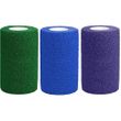 Cohesiant Wrap Bold Color - Assortment (Hunter Green/Purple/Blue) (4"x5yd), 12 Rolls