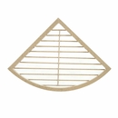 Corner Rest Shelf Platinum - Large (17"x13"x0.5") Corner Rest Shelf Platinum - Large (17"x13"x0.5")