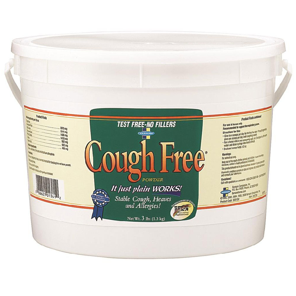 Cough Free Powder for Horses (3 lb) On Sale EntirelyPets
