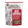 COUNTRY NATURALS DOG BEEF SAUSAGES TREAT 5OZ