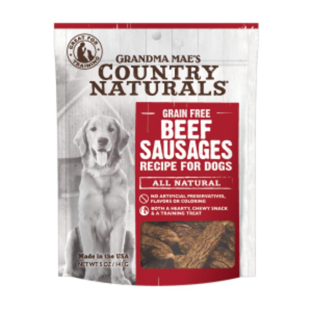 COUNTRY-NATURALS-DOG-BEEF-SAUSAGES-TREAT-5OZ