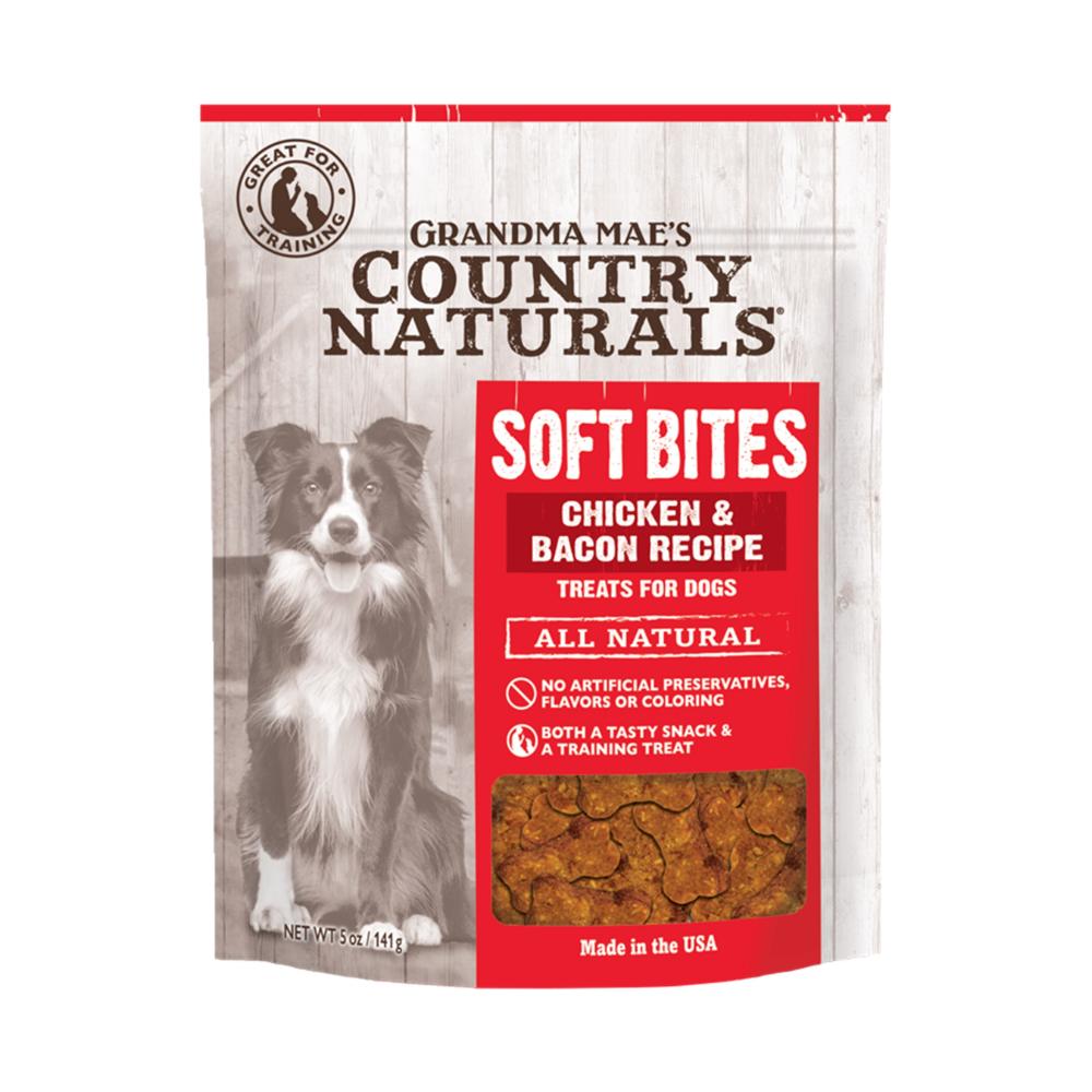 COUNTRY-NATURALS-DOG-SOFT-BITES-CHICKEN-BACON-TREAT-5OZ
