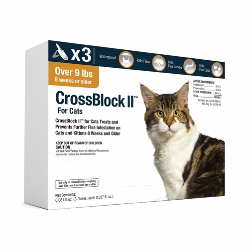 CrossBlock II for Cats and Kittens Over 9 Pounds - Orange Label (3
