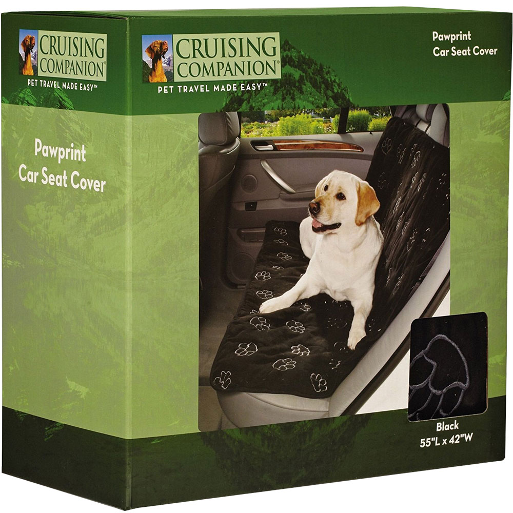 Cruising Companion Pawprint Car Seat Cover