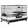 Deluxe 2 Level Small Animal Cage (32"x21"x26")