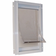 Ideal Pet Deluxe Aluminum Pet Door White - Medium