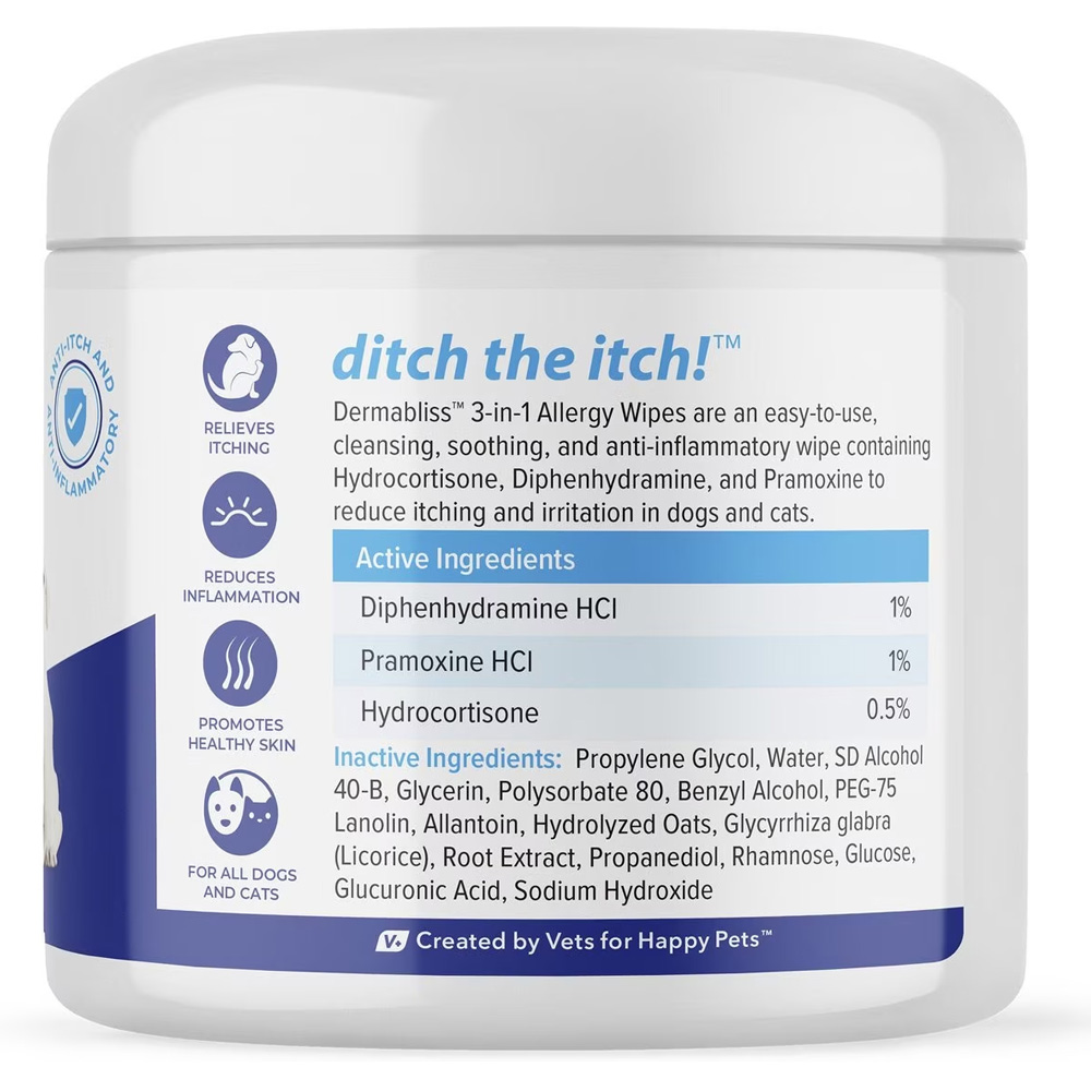 DERMABLISS-3-IN-1-MEDICTD-ALLERGY-WIPES-50-CT