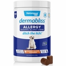 Dermabliss Seasonal Allergy Chews for Dogs, Hickory Salmon, 120 count