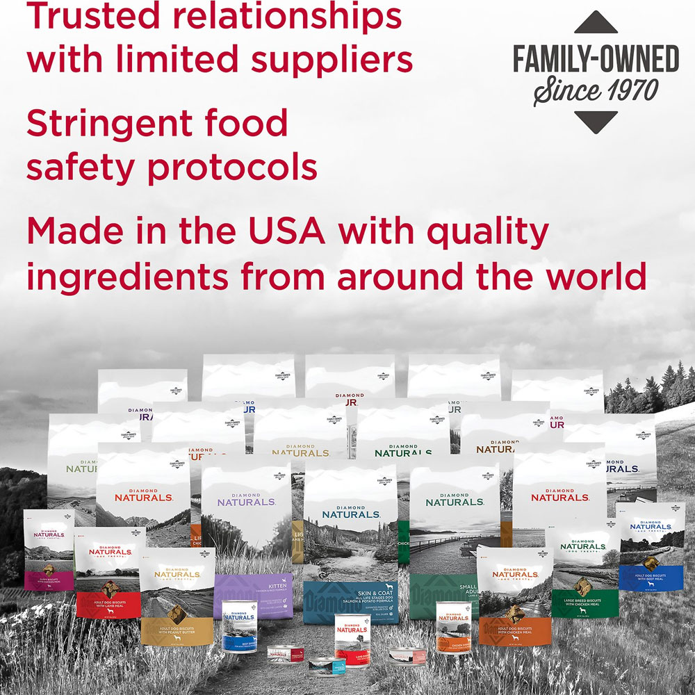 Diamond Naturals Skin & Coat Formula All Life Stages Dry Dog Food (15