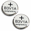 Digital Ultrasonic Pet Collar Battery for MS-4 and MS-5 2-Pack