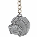 Dog Breed Keychain USA Pewter - Mastiff (2.5")