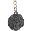 Dog Breed Keychain USA Pewter - Tibetan Terrier (2.5")
