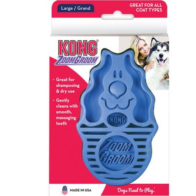 KONG Boysenberry Zoomgroom Firm