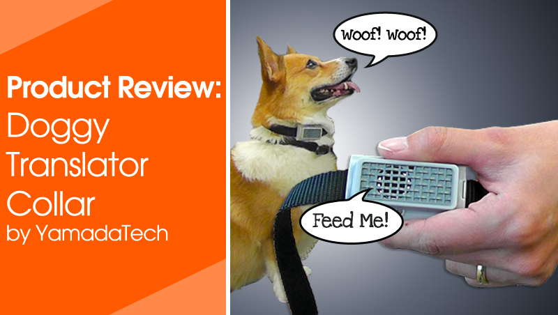 Doggy Translator Collar by YamadaTech