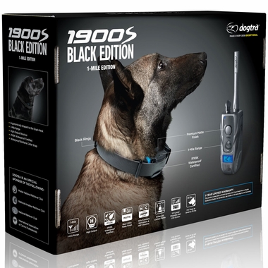 DOGTRA-1900S-ECOLLAR-REMOTE-TRNG-SYSTM-1ML-UP-TO-35LBS-DOG-BLK