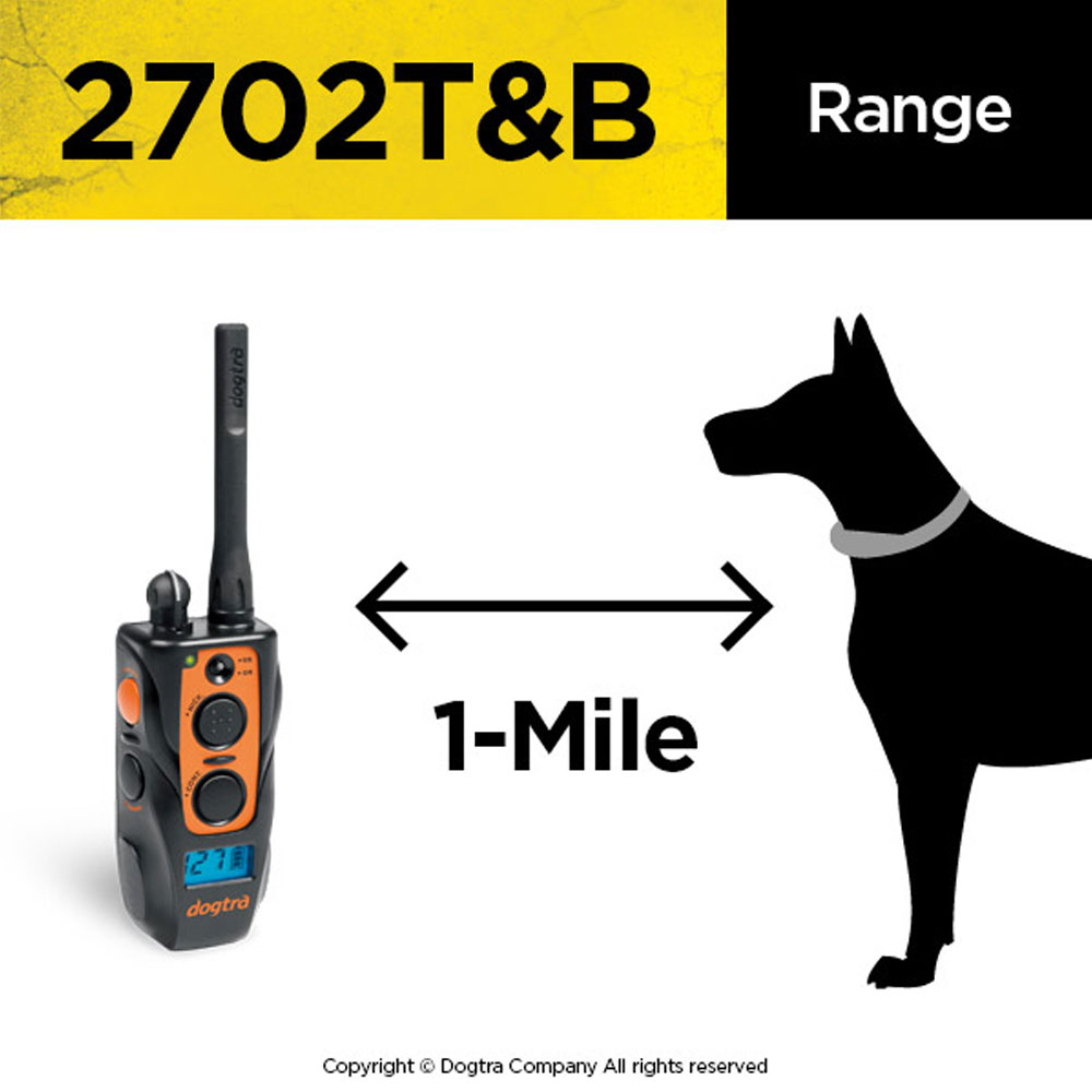 DOGTRA-2702TB-TRNG-BEEPER-COLLAR-SYSTM-1ML-2DOG
