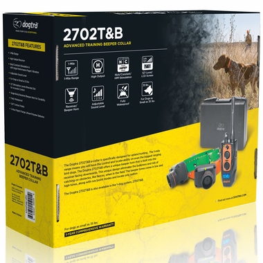 DOGTRA-2702TB-TRNG-BEEPER-COLLAR-SYSTM-1ML-2DOG