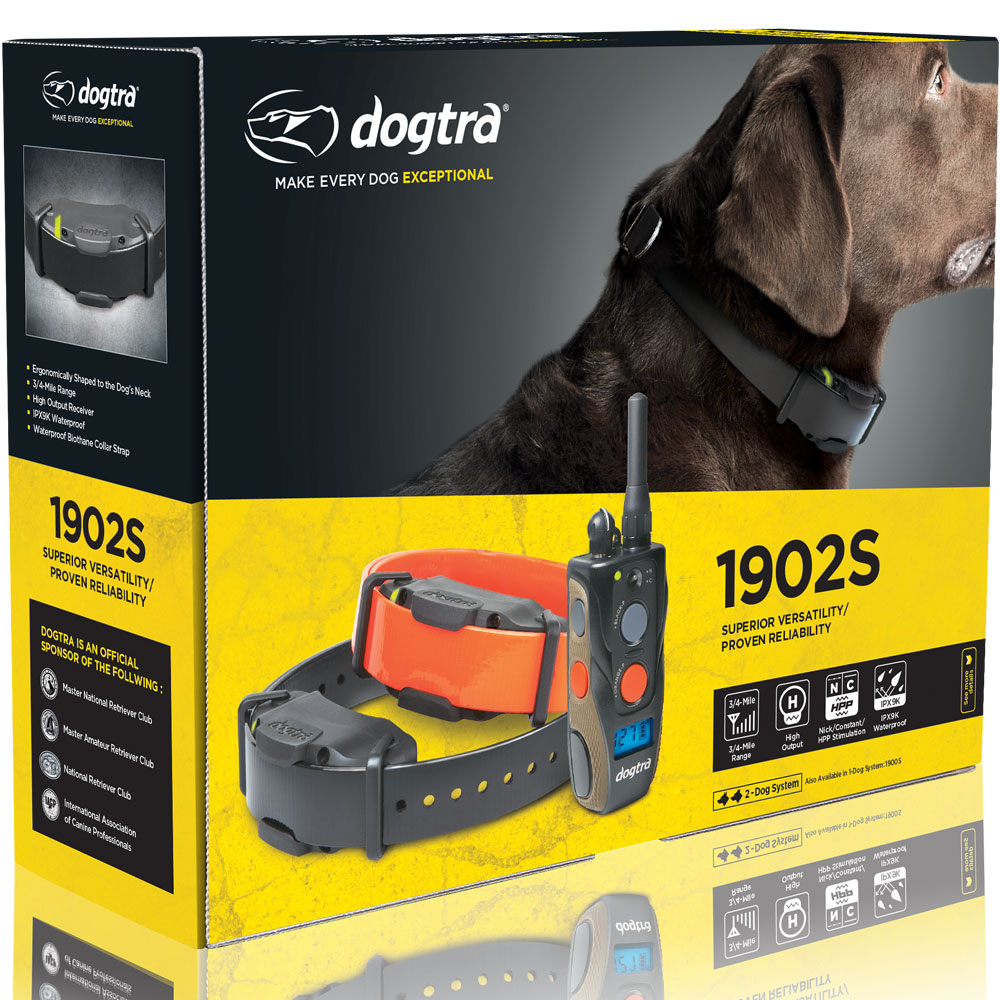 Dogtra 1902S ECollar Remote Training System 3/4 Mile 2 Dog On Sale