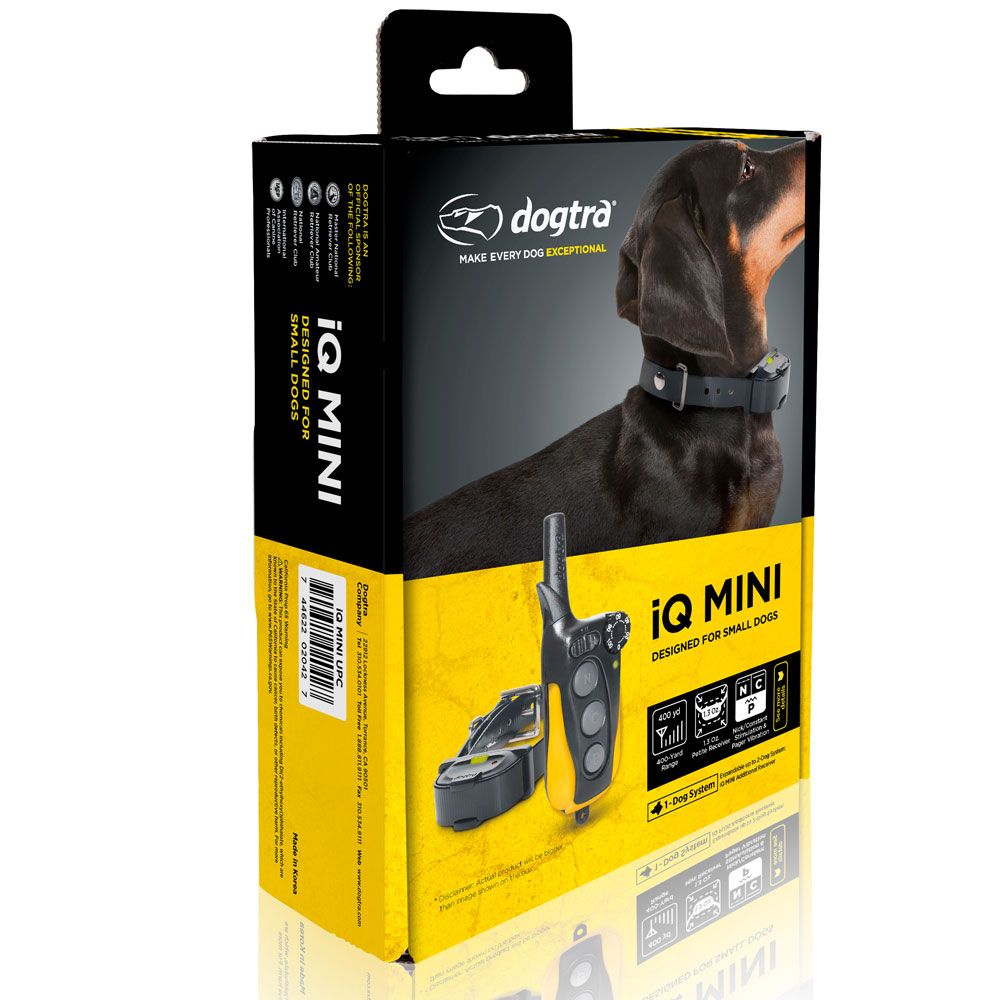 DOGTRA-IQMINI-ECOLLAR-REMOTE-TRNG-SYSTM-400YRD-1DOG