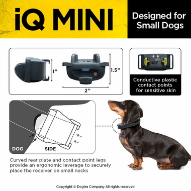 DOGTRA-IQMINI-ECOLLAR-REMOTE-TRNG-SYSTM-400YRD-1DOG