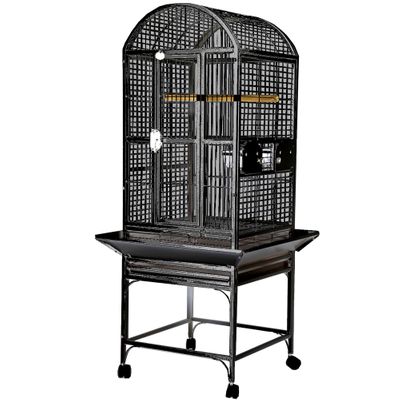 DOME-TOP-BIRD-CAGE-BLACK-18X18