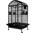 Dome Top Bird Cage - Black (36"x28"x65")